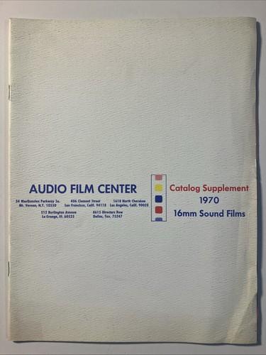 Audio film center - audio, 1970