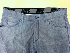 Nike Golf Pants Blue 34 Waist