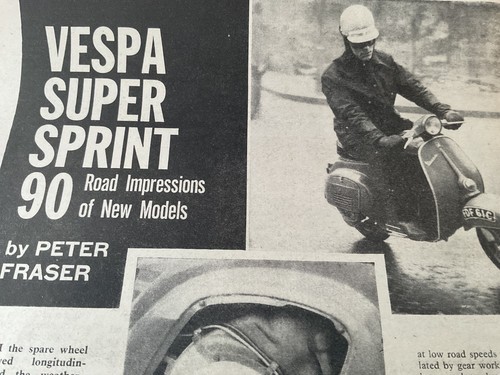 New vespa 90cc super - new,