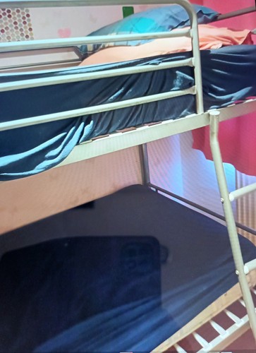 Bunk beds with mattresses - beds,