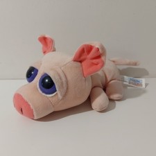 Vintage 2000 Toys R Us Animal Alley Plush Pig Big Eyes RARE
