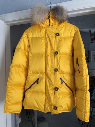 Jet set yellow ski jacket - set,