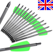 12X Carbon Bolts Arrows 7.5"