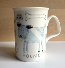 Roy Kirkham Doggi Coffee Mug Fine Bone China Hound Tea Cup Dog Bone Max