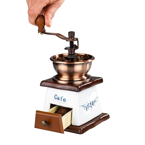 Coffee grinder with cast iron - grinder,