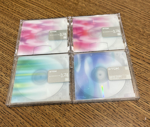 Tdk minidiscs rare - rare, "ho"