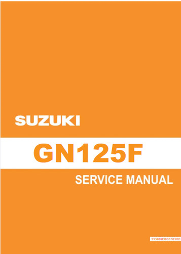Suzuki gn125f gn125 2014 - gn125f,