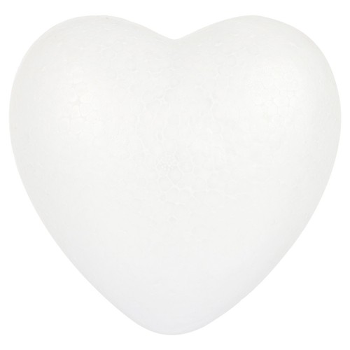 Heart shape polystyrene craft - heart,