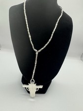 Hallmarked Sterling Silver Bullet Rosary Beads Against Wars  