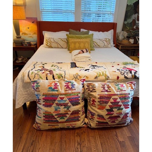 Vintage handmade needlepoint - handmade,