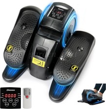 Under Desk Elliptical 2025 Upgraded Seated Ellipse Leg Exerciser Remote Control