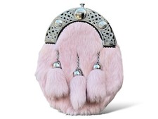 Men's Scottish Baby Pink Fur