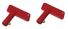 2 X SPARE KEYS FOR 100 AMP BATTERY ISOLATOR  CUT OFF KILL SWITCH CAR BOAT  SH9-K