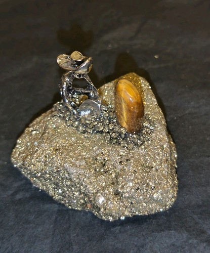 Pyrite raw crystal - crystal, with