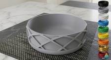 Large Grey Fruit Bowl - Modern