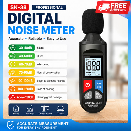 Digital sound level meter - digital,