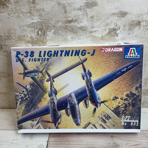 Italeri dragon lightning - italeri, p-38