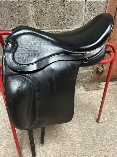 Top reiter black leather - top,