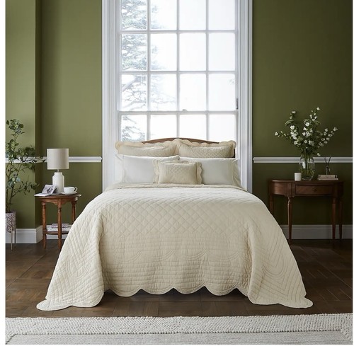Dorma natural soft scalloped - soft,