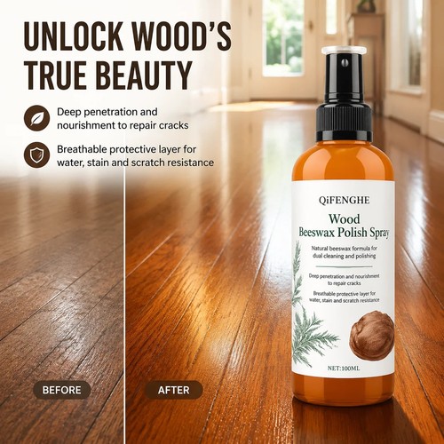 100ml beeswax wood polish - beeswax,