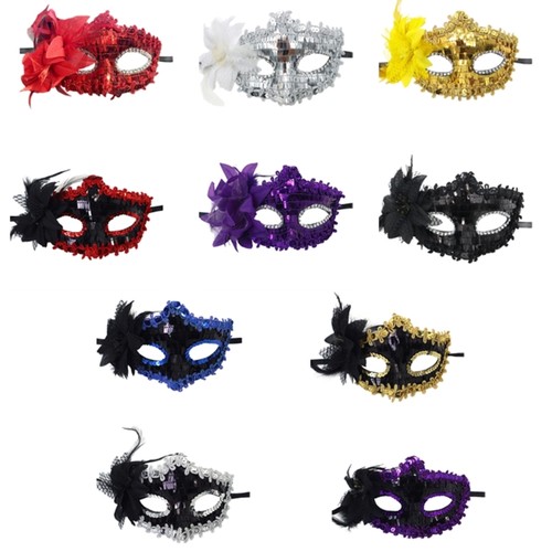 Womens flower masquerade mask - womens,