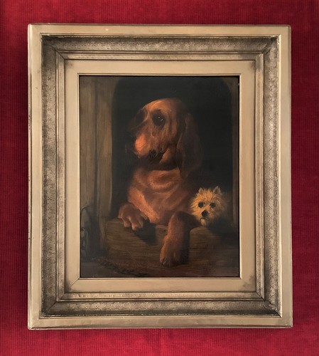 Quality antique oleograph - quality,