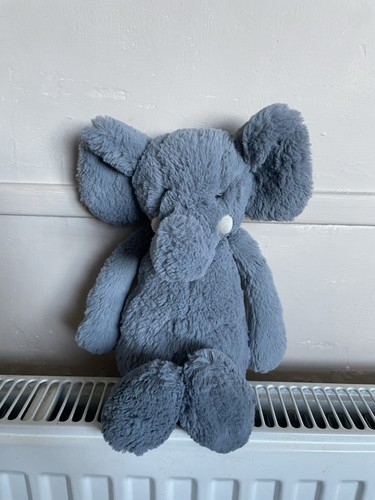 Elephant jellycat with tusks - with,