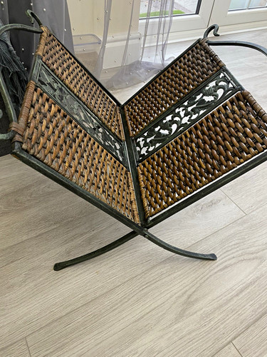 Folding freestanding wicker - wicker, &