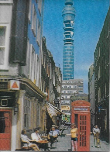 Post office tower london - post, 3d