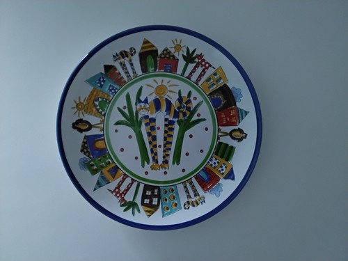 Amusing decorative plate with - amusing,