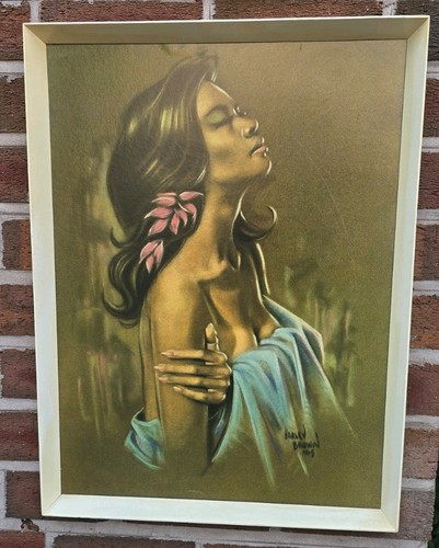 Print midcentury 60s hawaiian - midcentury,