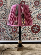 Nushka Magenta Ikat Lampshade 36cm
