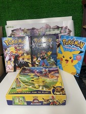 Pokemon Bundle,battle Academy Bored Game Plus Books And Big Sticker All Complete