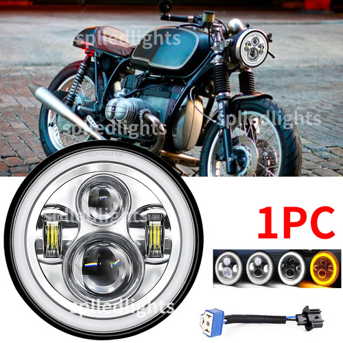 90w led headlight black e - headlight, 7"