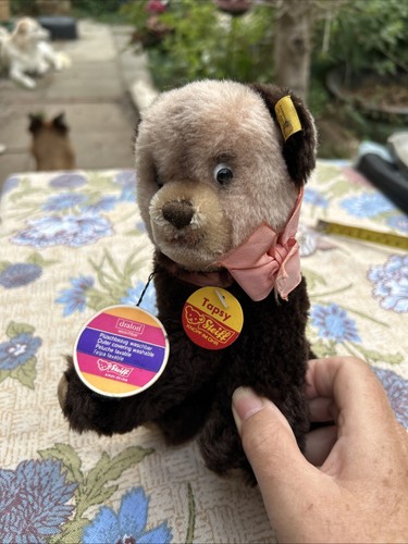 Vintage steiff panda tapsy - vintage,