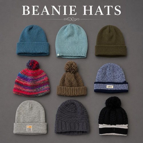 Beanie hats vintage - x,