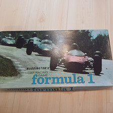 Formula 1 1960s Waddingtons Vintage Board Game Stunning