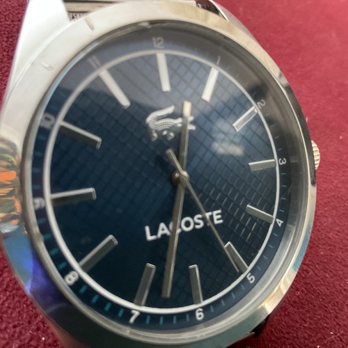 Lacoste stainless steel strap - lacoste,