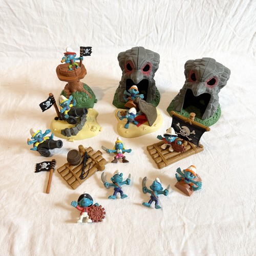 2004 peyo smurf pirate island - peyo,