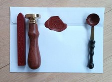 LETTER H INVITATION ENVELOPE WAX SEAL STAMP KIT (BRAND NEW)
