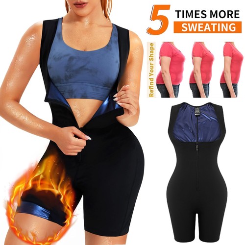Women sweat sauna suits vest - women,