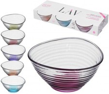 6 Derin Glass Dessert Bowl