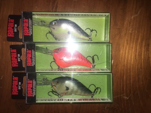 Rapala lot of - 10's==lot, 3