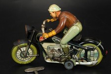 Old Tin Toy Mac 700 Motorcycle