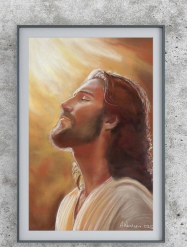 Original spiritual painting - painting, of