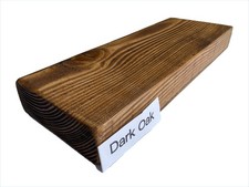 Chunky 2'' Rustic Floating Shelves Solid Wood Wall Shelf Handmade Reclaimed Wood