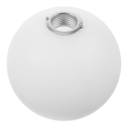 Plastic frosted globe lamp - plastic,