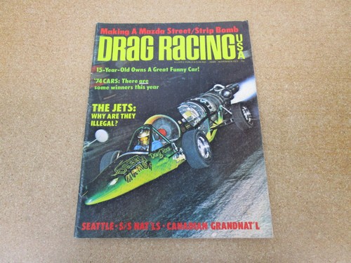 Drag racing magazine nov - racing,