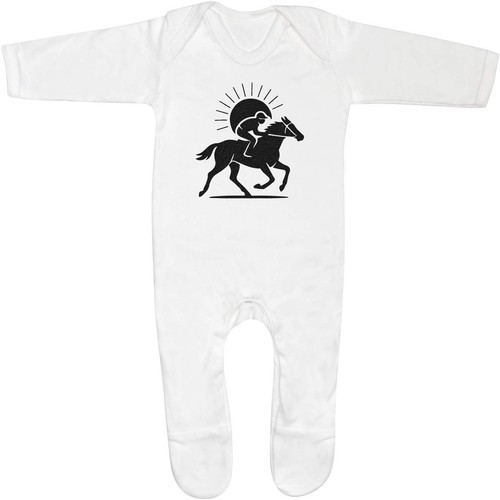 Race horse jockey baby - 'race,