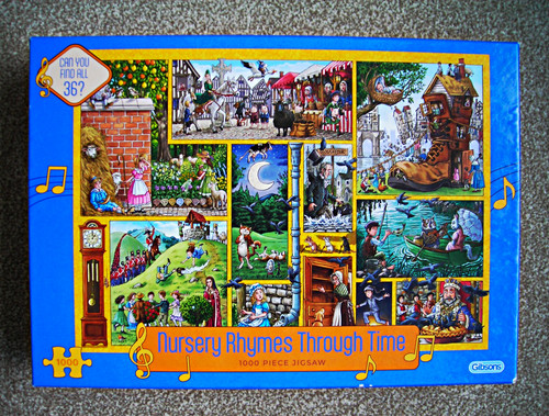 Gibsons nursery rhymes through - rhymes,